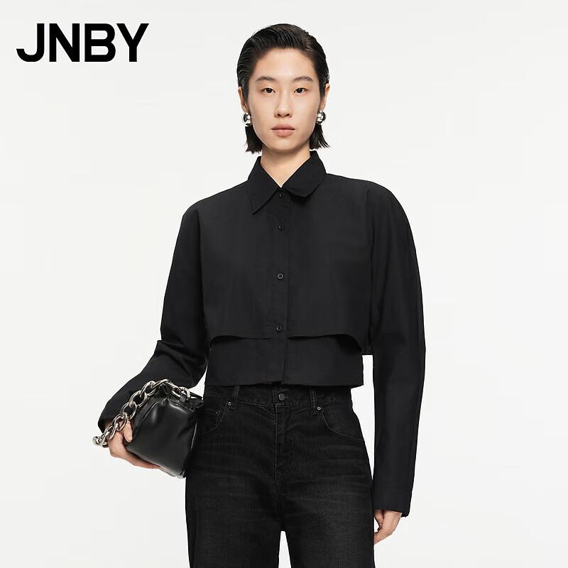 

JNBY Women s Cotton Poplin Short Shirt