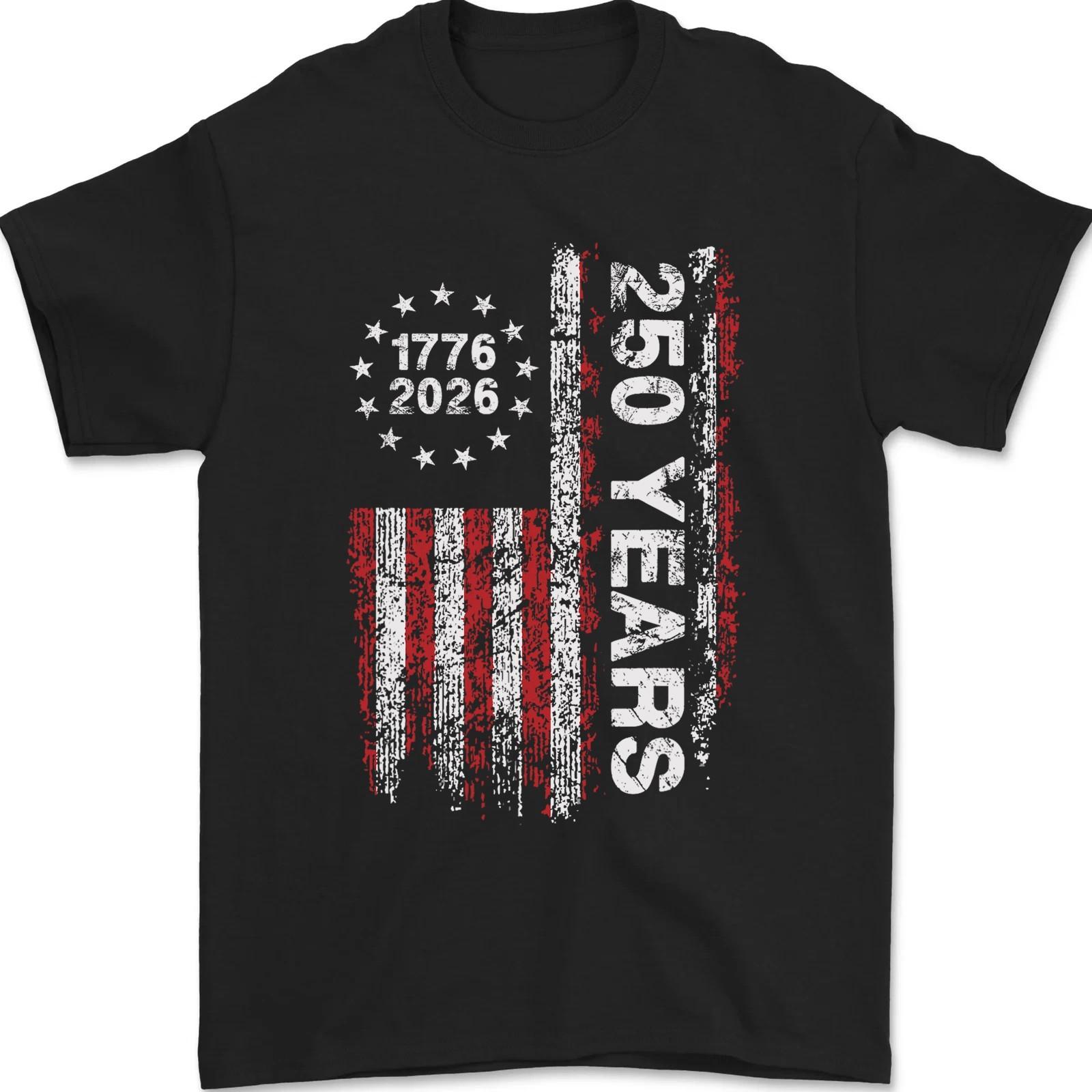 America 250th Birthday US Flag 250 Years We The People T-Shirt S разноцветный