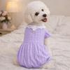 Comfortable Puppy Princess Dress Thin Breathable Dog Tutu Skirt Pet Clothing  Photograph Prop