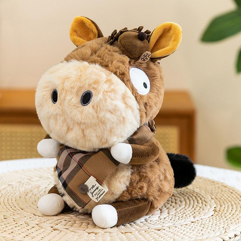 Cute Donkey Plush Toy With Pp Cotton Filling For Kids Sleep Comfort And Gift