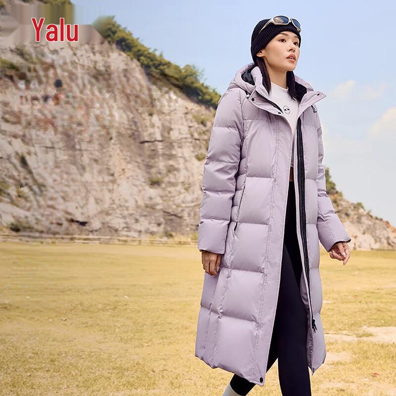 Yalu Women's Long Over-the-Knee Winter Down Jacket
