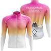 1 Men Women Cycling Long Sleeve Jersey Breathable Quick Dry Performance Top Road Bike Winter