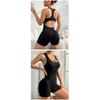 New Back Hollow Integrated Jumpsuit Seamlessly Slimming High-End Fitness Yoga Suit Jumpsuit For Women