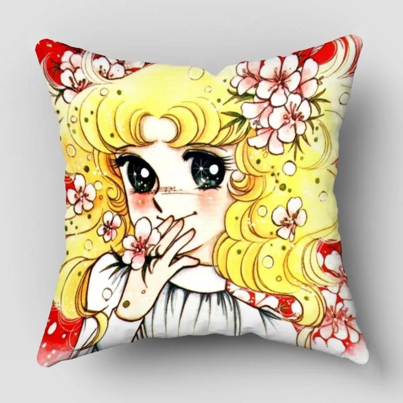Candy Candy Kissenbezug Kissenbezug zum Anpassen Modernes Zuhause Dekokissenbezug für Wohnzimmer 45x45cm