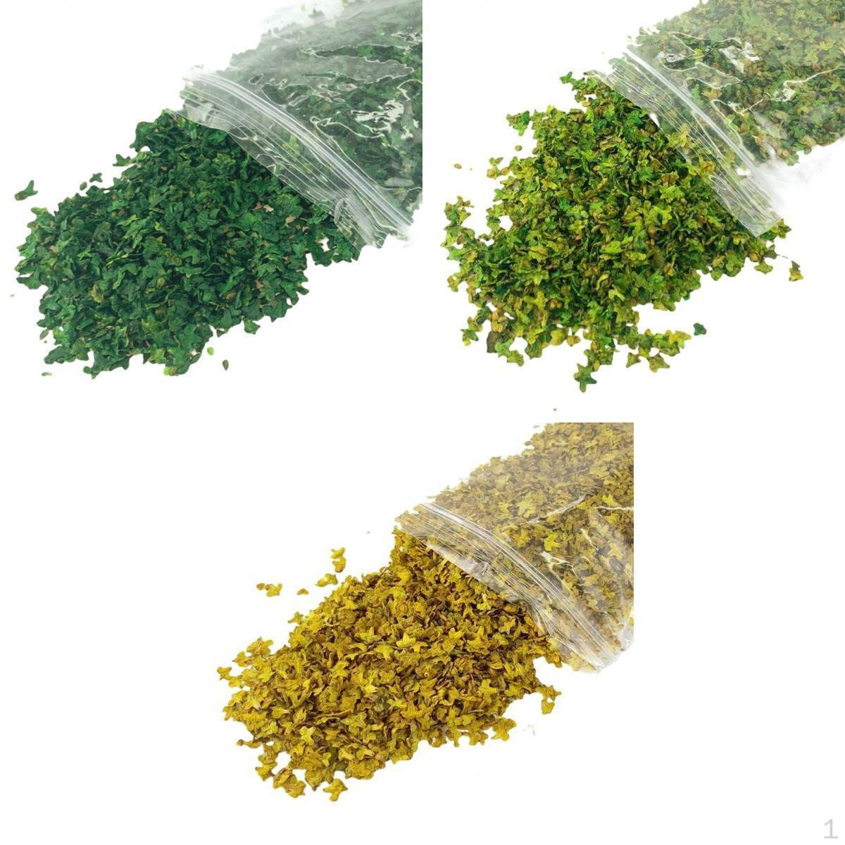 

3 шт. Миниатюрная листва Статическая модель Макет диорамы для стола Украшение для бонсай