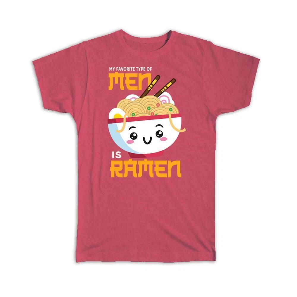 

Gift T-Shirt : For Ramen Lover Cute Funny Poster Kitchen Japanese Noodle Soup 4XL