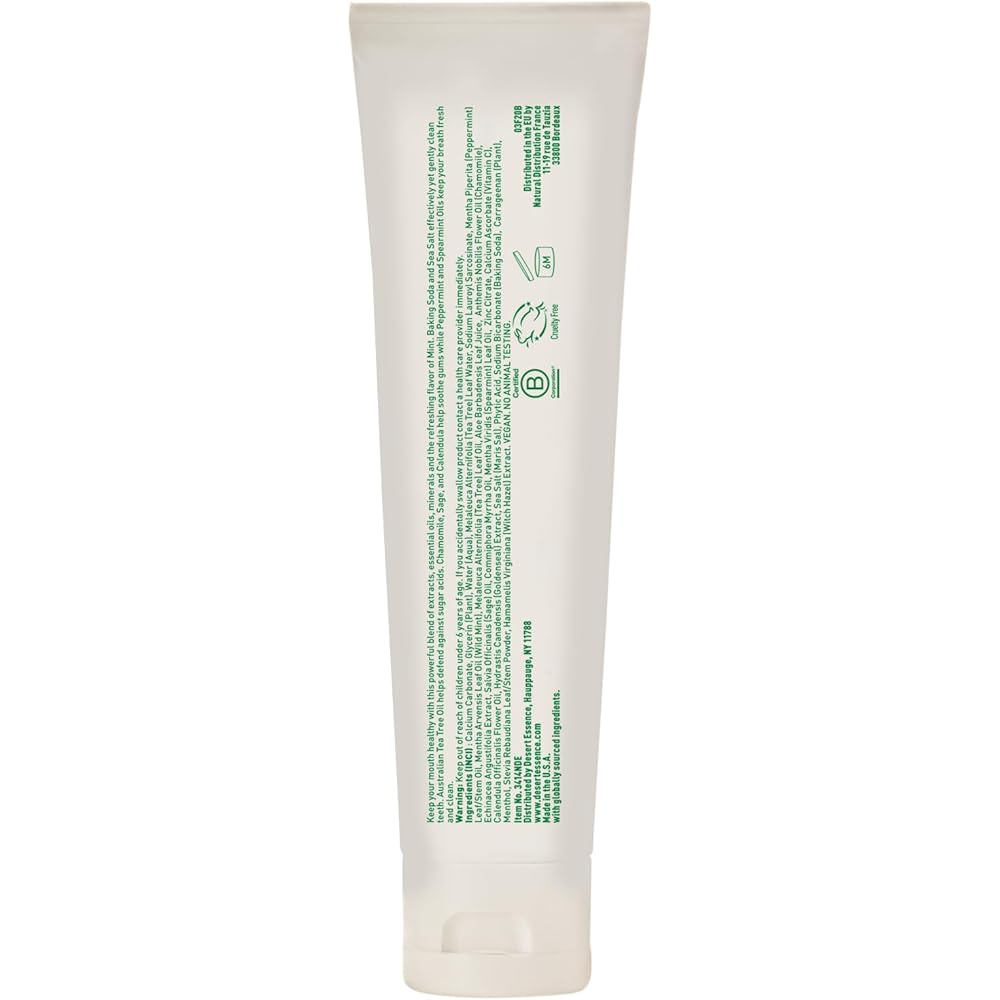 "Ultra Care Tea Tree Oil Fluoride-Free Toothpaste 177g/6.25oz"