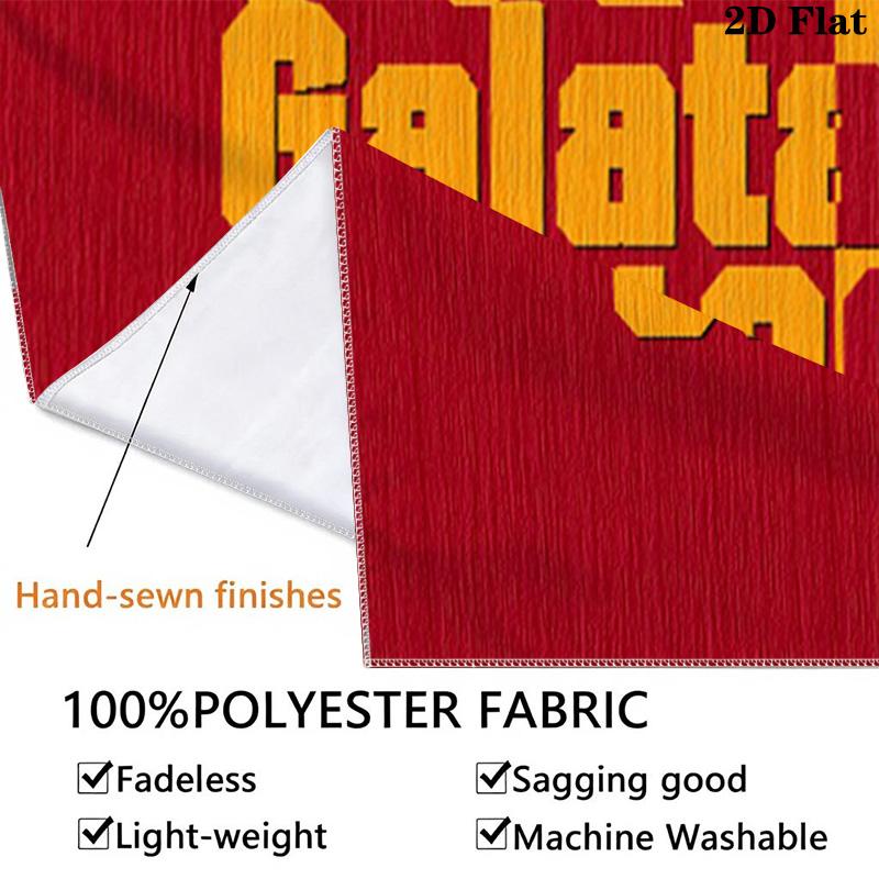 Galatasaray Wall Tapestry Aesthetic Wall Hanging Printed Fabric Blanket Decorative Tapestries for Bedroom Living Room Home Decor