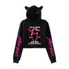 Hot Movie Print Saja Boys Hoodies Women Long Sleeve Movie Sweatshirt Hooded Casual Girls Crop Top Pullover Streetwear Clothes