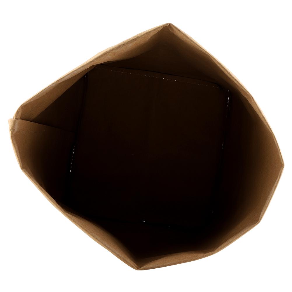 Kraftový papírový sáček Květináč Obal na květináč Kontejner Multifunkční úložný sáček (25*25*40cm)