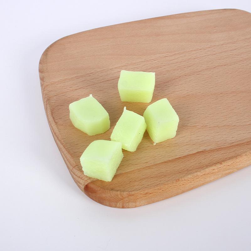 DIY Fake Mango Pitaya Fruit Cubes for Smoothie Photo Prop
