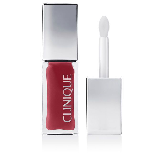 Huile teintée CLINIQUE POP pour les lèvres et les joues #Miel rose 7 ml