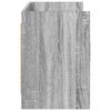 TV Cabinet 130 x 33 x 47 cm Grey Sonoma Particleboard