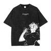 2026 Jujutsu Kaisen CHOSO Maglietta Stampata Uomo e Donna Maglietta Lavata Cotone Vintage di Alta Qualità Top Y2K