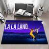 Vintage La La Land Music Movie Floor Mat Eco  Flannel Doormat Non Slip Odorless Indoor Floor Rug Soft Short Plush Home Mat