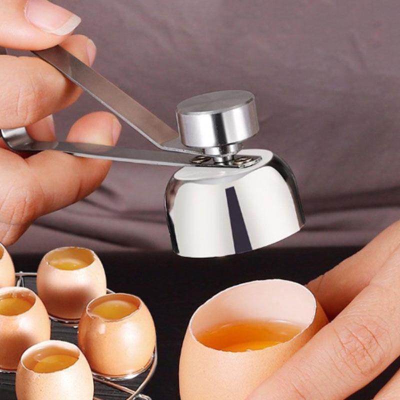 Creative Eggs Shell Cutter Scissors Stainless Steel Eggshell Remover Portable Eggs Opening Tool Kitchen Gadget