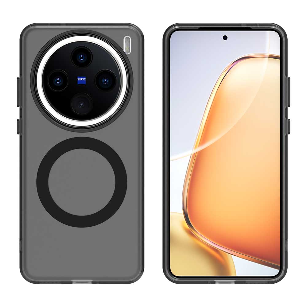 Magsafe Matte Phone Case For Vivo X200 Ultra X200 Pro Magnetic Wireless Charging For Vivo X200 Pro Mini X200s  Shockproof Cover