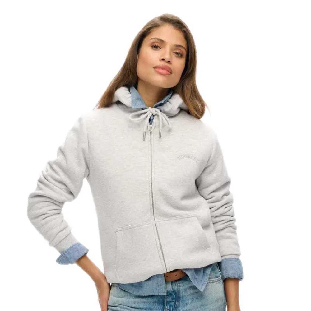 Superdry Grau Kapuzenjacke - Bild 3