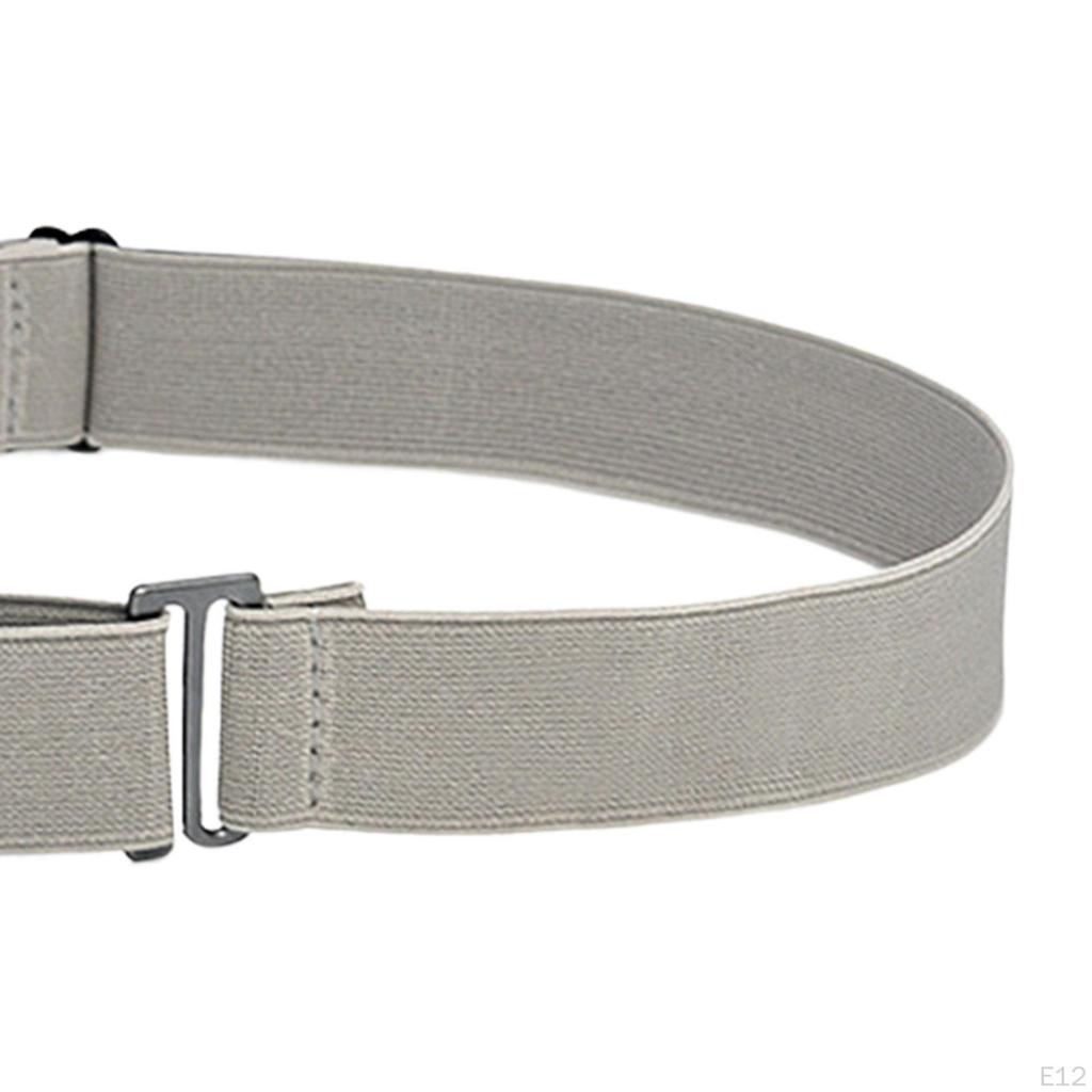 Belt for Women, Invisible Belt, Comfortable Elastic Waistband, Belts with Flat Buckle.