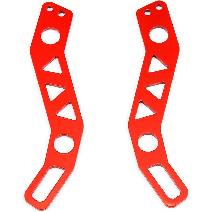 WSays X3 Door Handle Latches Kit Red Left & Right Compatible With Can Am Maverick X3 2017-2025 With Doors