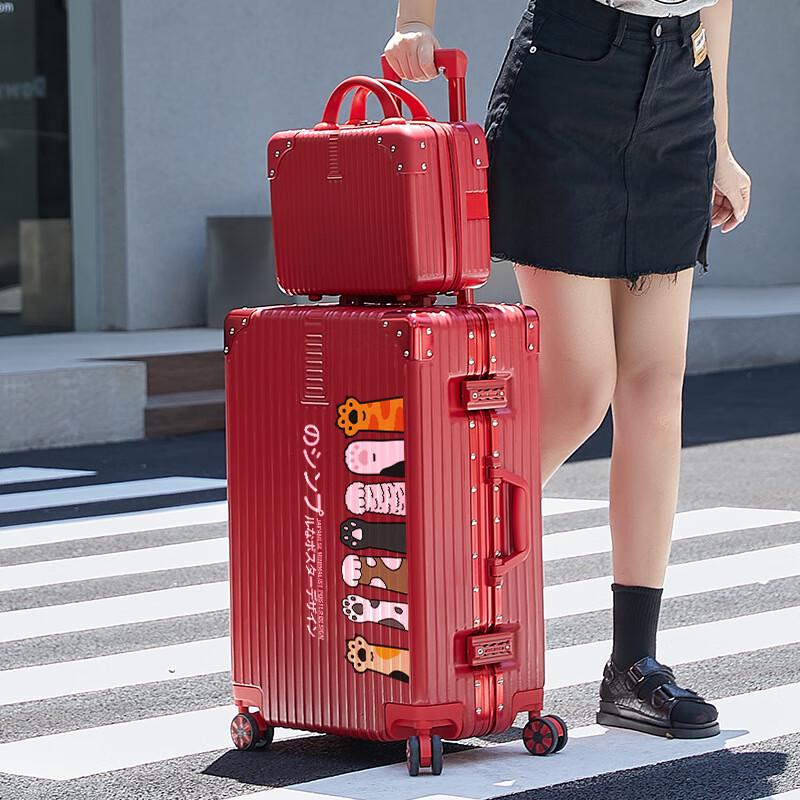 Lishen Aluminum Frame Spinner Luggage 28 Inch