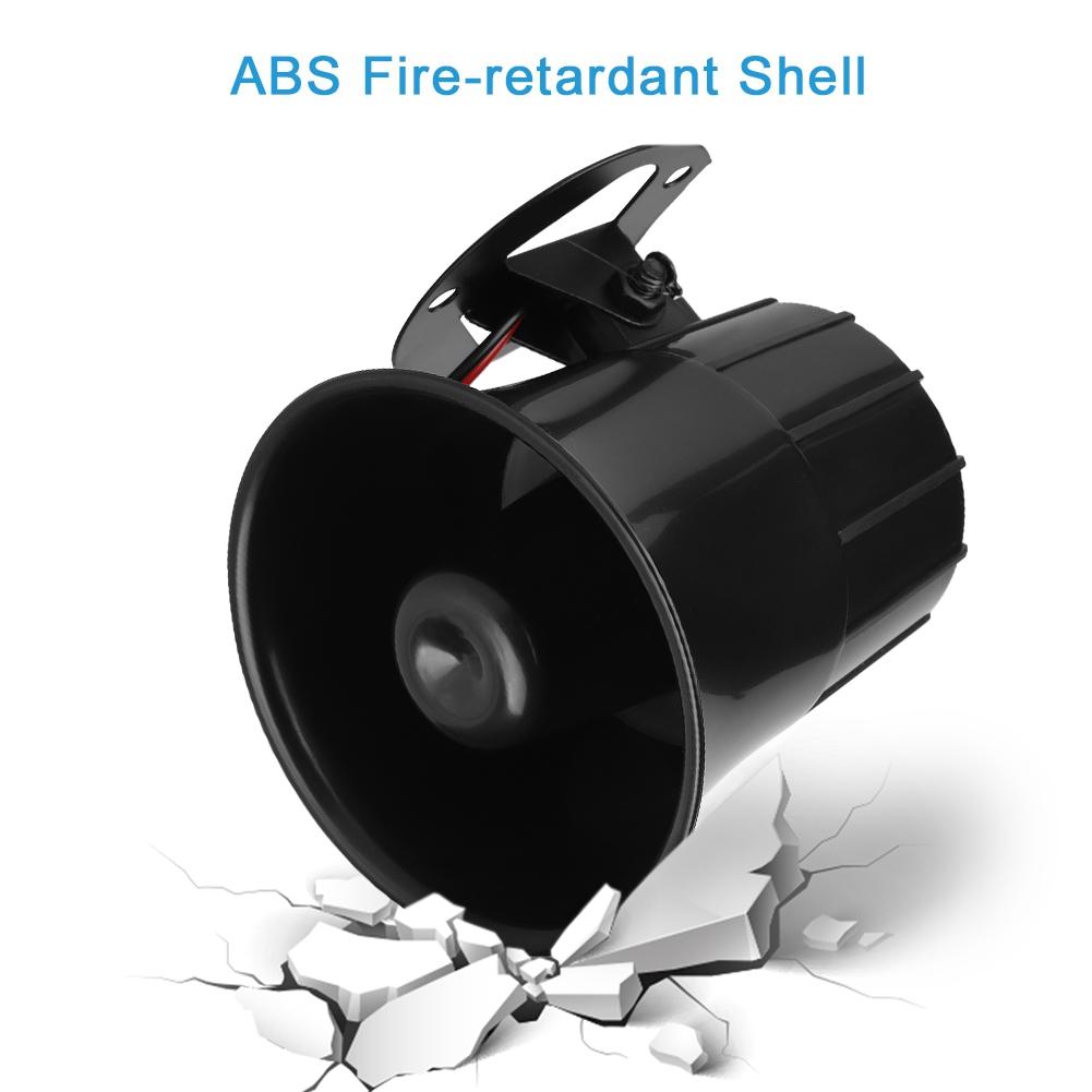 Außensicherheitsalarmsirene, lautes Alarmhorn, 110 dB