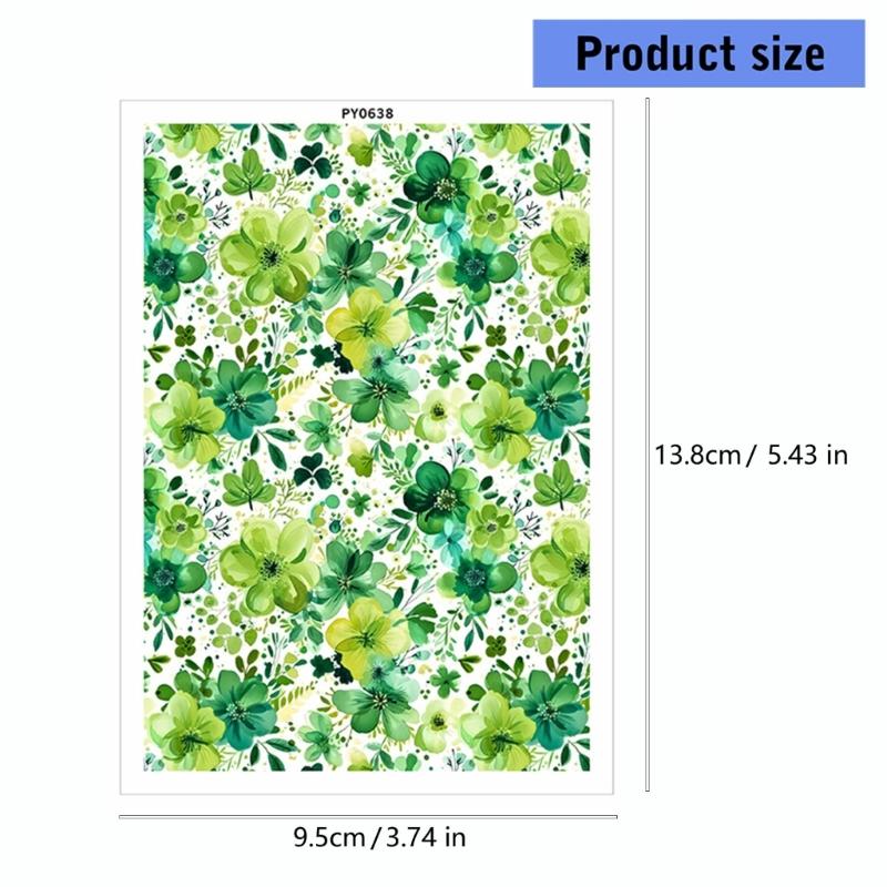 Patrick's Day Water Transfer Decals For Party Decorations With Various Holiday Designs Easy To Apply On Multiple Surfaces
