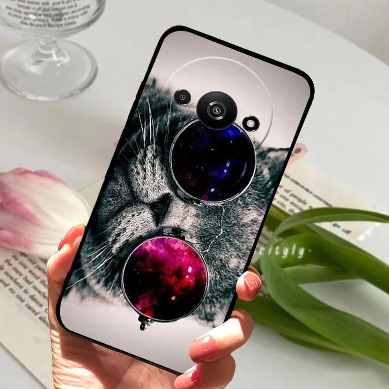 Für Redmi A3 Hülle 23129RN51X Mode Weiches TPU Silikon Handy Schutzhülle Für Xiaomi Redmi A 3 Pro Fundas A3x Stoßfänger Schalen