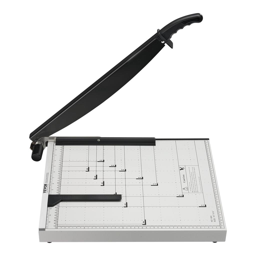 VEVOR Paper Cutter, Guillotine Trimmer, 457.2 mm Cut Length, 20 Sheets Capacity