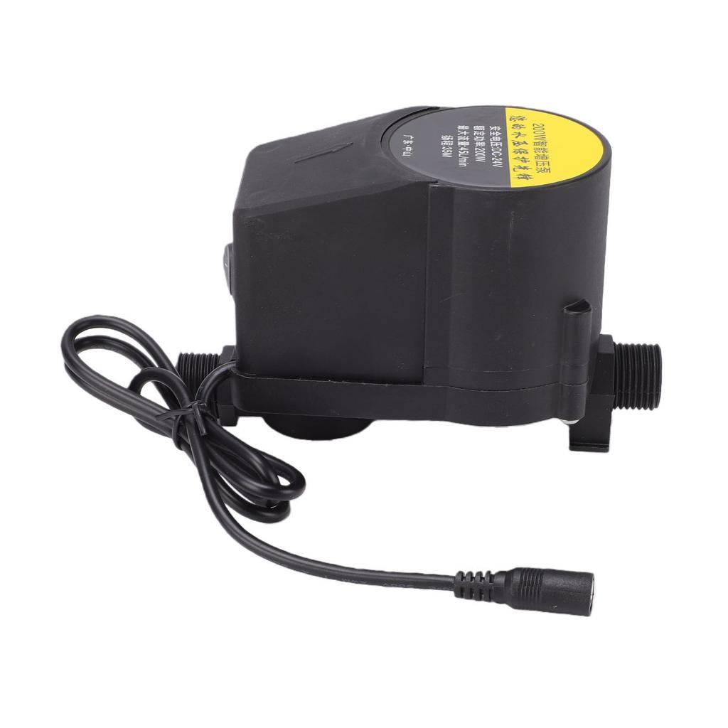 Water Pressure Booster Pump Portable Automatic Shower Pump for Bathroom Kitchen 200W 45L min