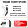 2/40pcs Anti-slip Silicone Ear Grip Glasses Eyeglasses Leg Ear Hook Stopper Bracket Fastener Accessories Temple Tip