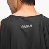 HOKA One One Tank Tops Men's Black Crew Neck Moderate Other 1175770-BLK