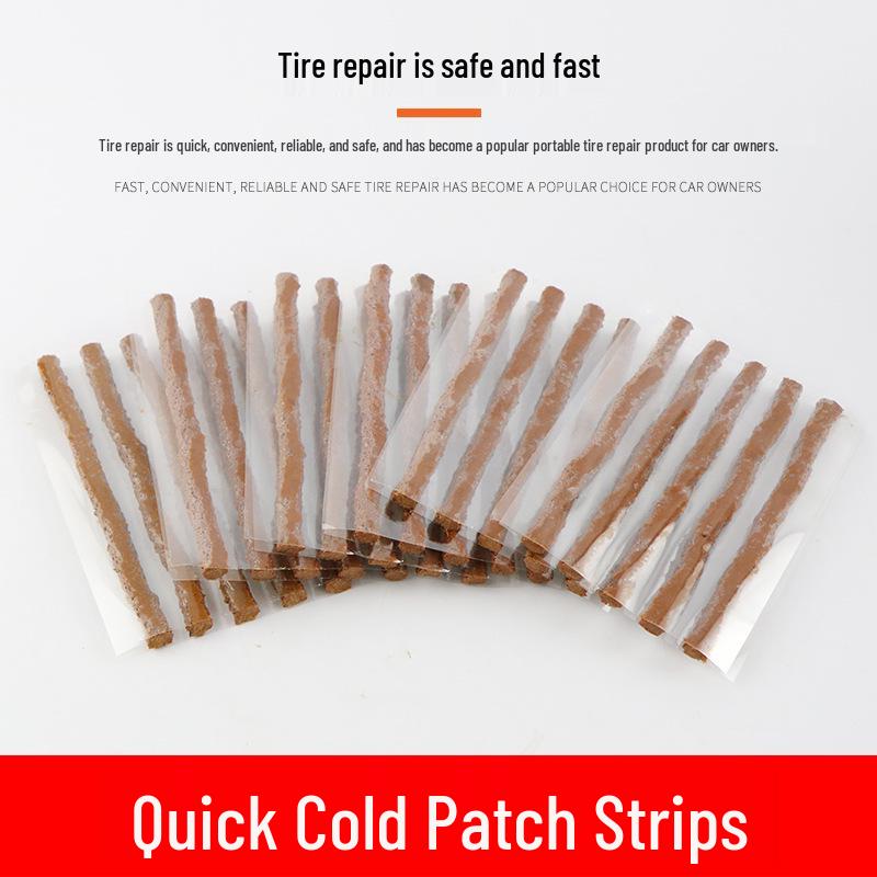 Yapıştırıcılı Elektrikli Motosiklet ve Araba Lastik Tamir Kiti