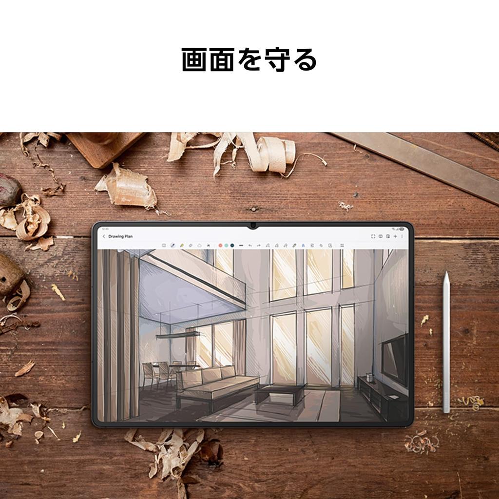 Samsung Galaxy Tab S11 Ultra Screen Protector Clear Screen Protector Genuine Samsung Anti-Reflecting EF-UX930CTEGJP