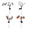 Festive Yard Lawn Decor Halloween Solar Garden Lights, Decorative Ghost Pumpkin Witch Hat String Landscape Lighting for Walkway IP54 Waterproof