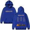 Kodaline Band Farewell Tour 2026 Felpe Manica Lunga Moda Pullover Donna Uomo High Street Estetica Felpe Abbigliamento