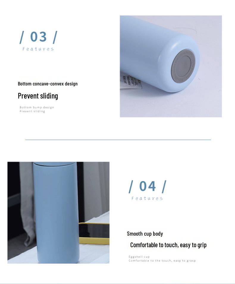 High-Quality 304 Stainless Steel Mini Thermos Cup - Portable Design for Girls & Students, Available In Multiple Colors