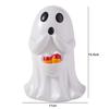 Micro Landscape Resin Halloween Ghost Figurine Cute Waterproof Ghost Art Sculpture Cartoon Ghost Statue Ornament Office