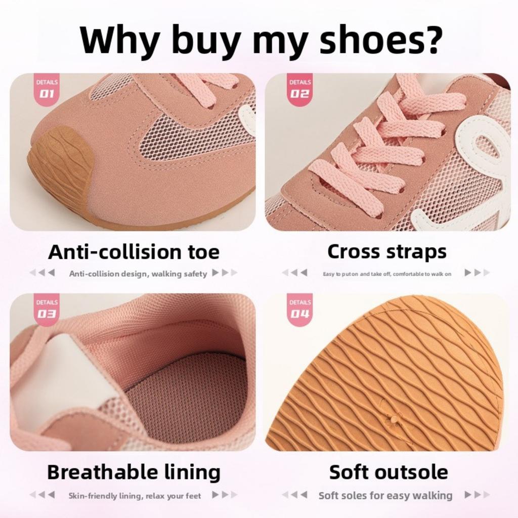Buty damskie, Uniwersalne buty codzienne, Modne płytkie buty treningowe w stylu niemieckim, Wygodne buty do biegania z miękką podeszwą, Oddychające buty z siateczki