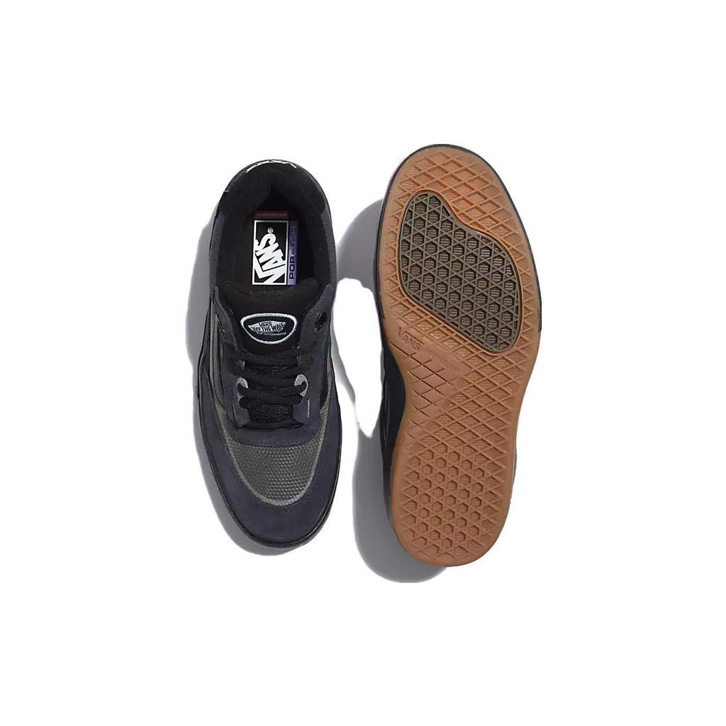 Vans Wayvee Shoe Fashion Durable Low-Top Skate Shoes Unisex Sneaker Black Blue VN0A5JIAM0N