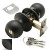 WOLFPACK PROFESSIONAL LINE - Wolfpack Door Knob With Key Black