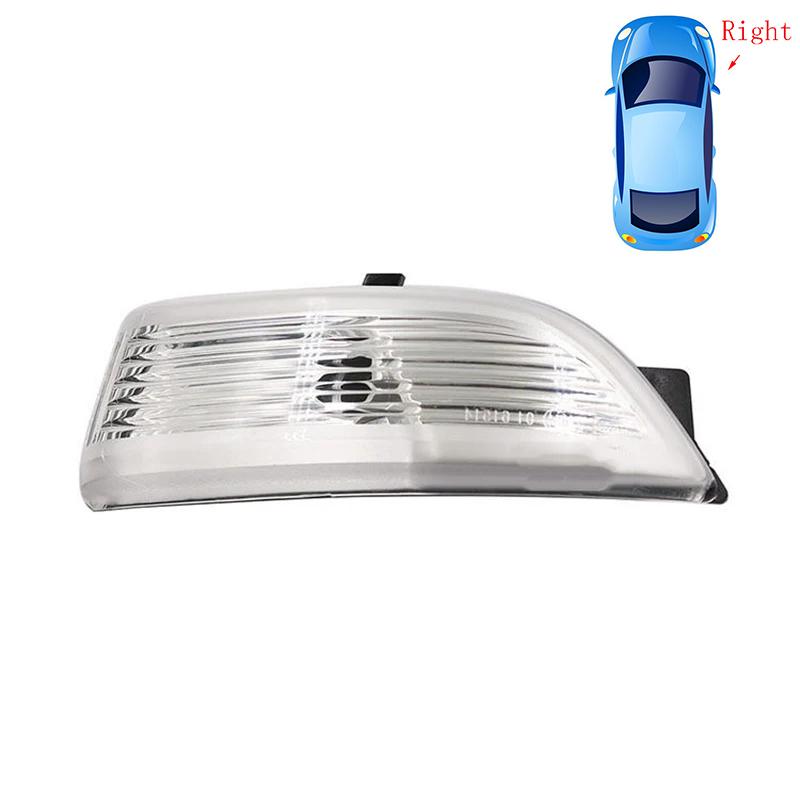 

Rear Heated Blind Spot Mirror Glass Cover Frame Turn Signal Light Bottom for Ford Everest 2016 2017 2018 Ranger Pickup Light cover Right