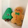 Christmas Tree Body Pillow Gingerbread Man Christmas Ornament Cute Holiday Dolls