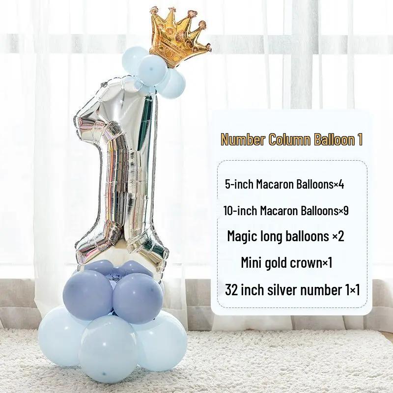 Złote Balony z Cyframi na Urodziny i Imprezy