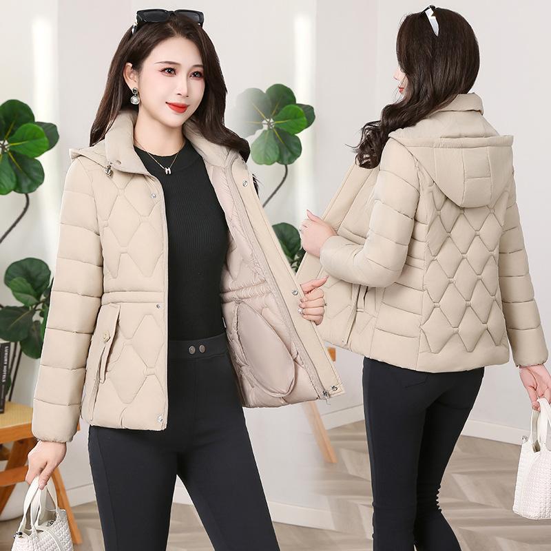 Down Cotton-padded Clothes Women's Short Models, New Thin Small Cotton-padded Jackets, Loose and Thickened Cotton-padded Jackets.