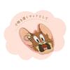 Tees Factory Tom and Jerry Fluffy Coaster, Jerry, H10.4 X W9.1 X D0.5cm, TJ-5535667JR