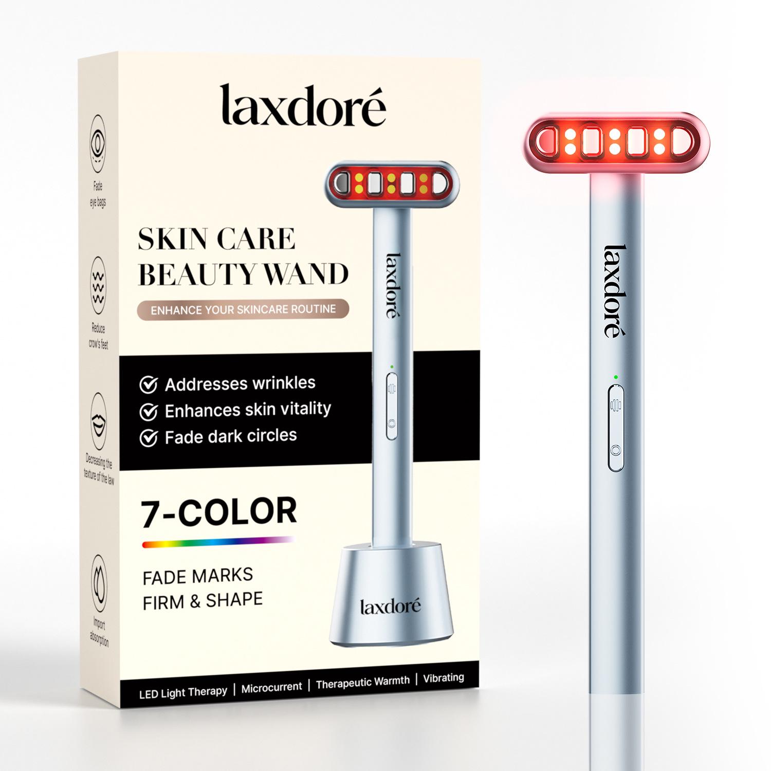 Laxdore Eye Beauty Wand - EMS Microcurrent Skincare Device белый