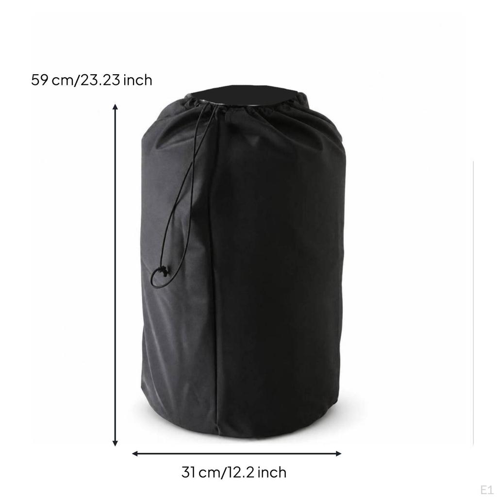 Gas Cylinder Cover with Drawstring WaterResistant Heavy Duty Propantankabdeckung for Campers,