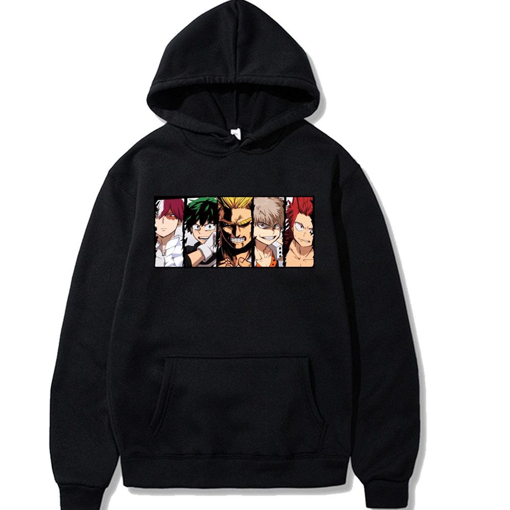 Hoodies Women Men Long Sleeve Hooded Sweatshirts Unisex Cool Casual Streetwear Y2K Street Fashion Clothing