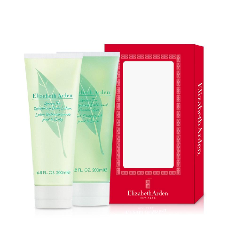 Elizabeth Arden [2pack] Green Tea Refreshing Body Lotion 200ml + Green Tea Refreshing Bath   Shower Gel 200ml FREE